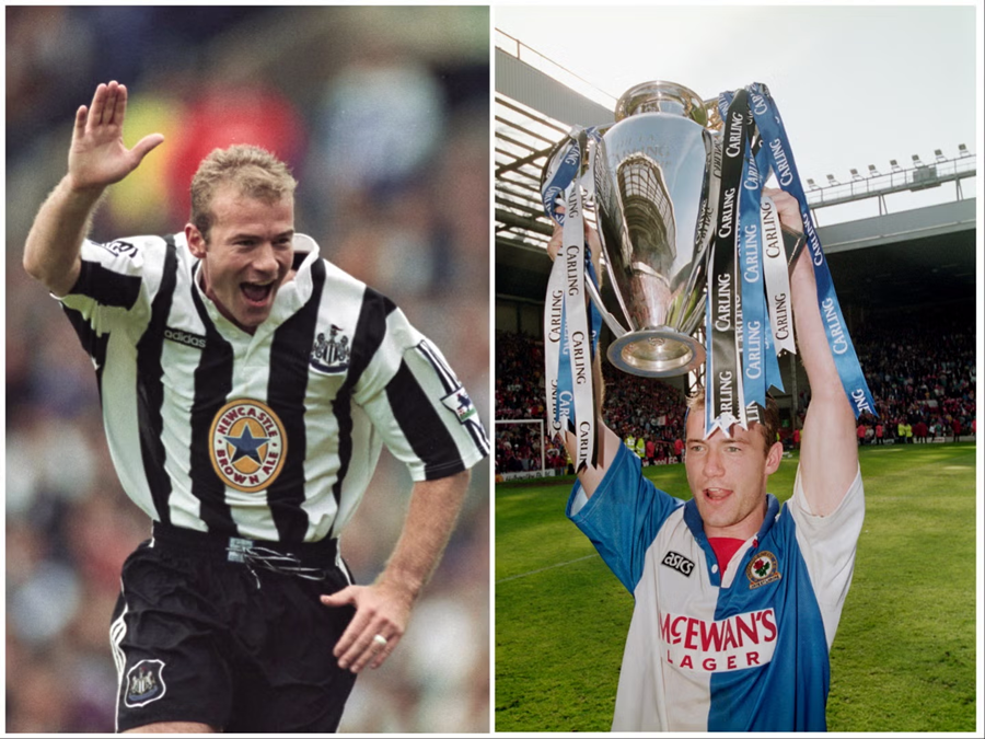 An engaging overview of Alan Shearer's illustrious football career, highlighting his record-breaking achievements and impact at Blackburn Rovers and Newcastle United.