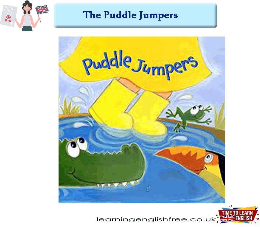 Splashes of Joy: The Puddle Jumpers' Rainy Day Adventures