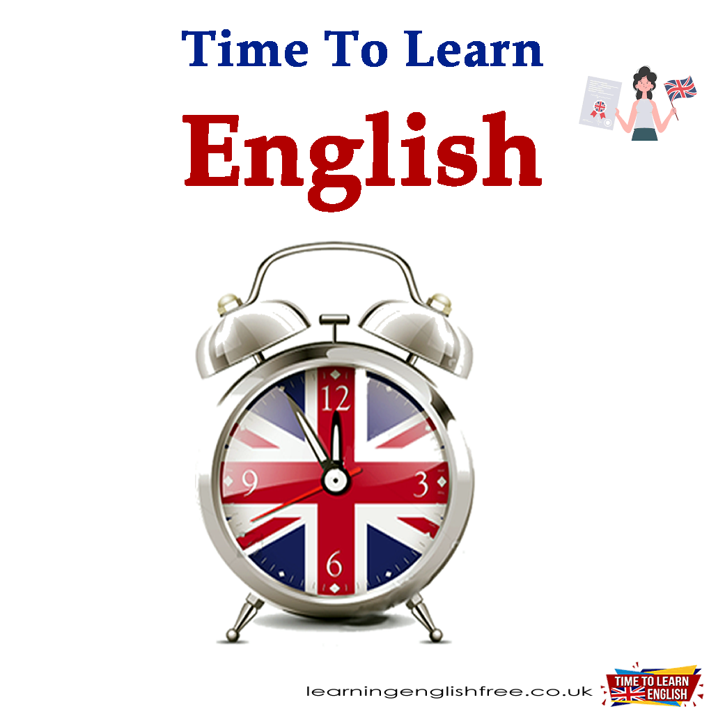 Time to learn basic English for free with great help available 